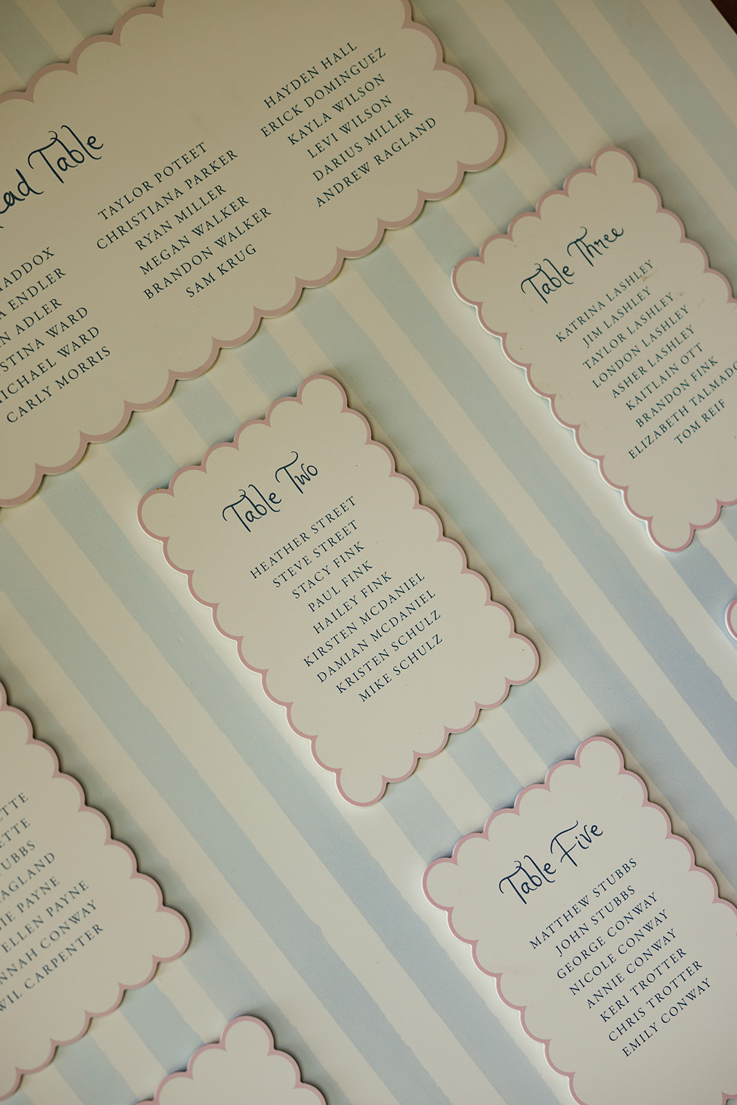 Day-of stationery photograph