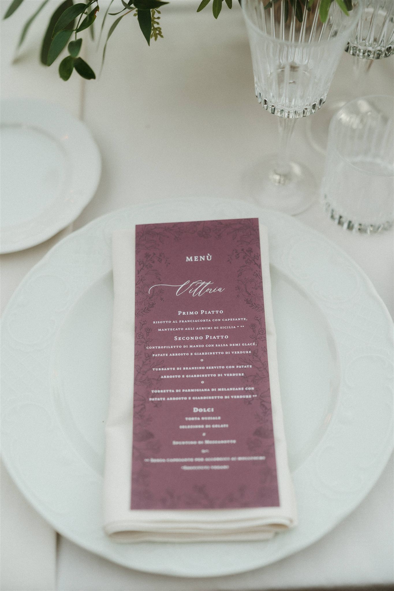 Day-of stationery photograph